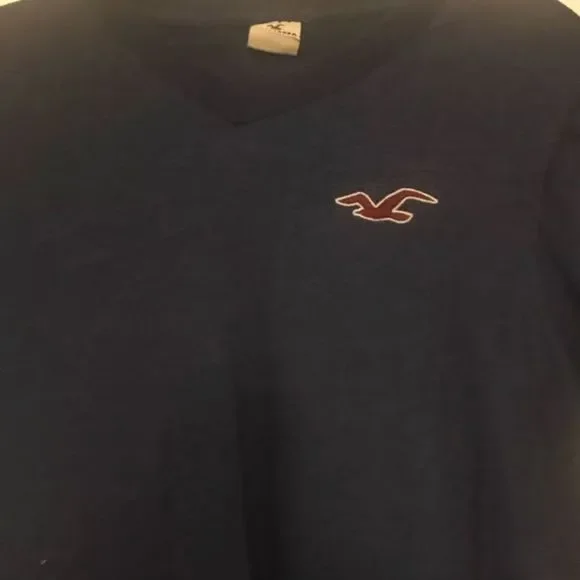 Holister Boy's Logo T-Shirt Size Medium - Picture 2 of 3